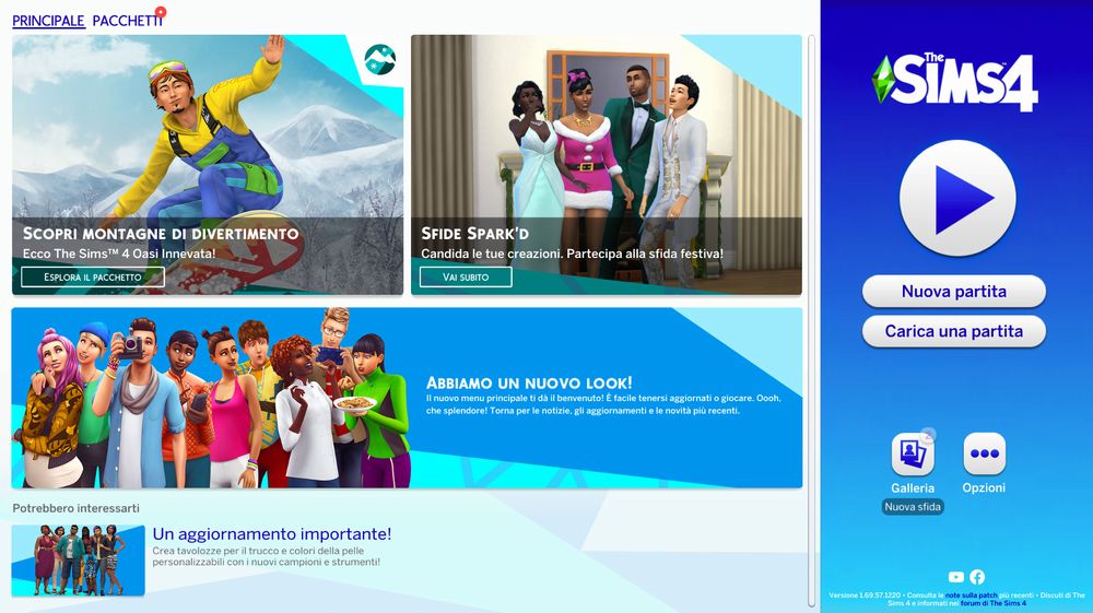 update dicembre 2020 the sims